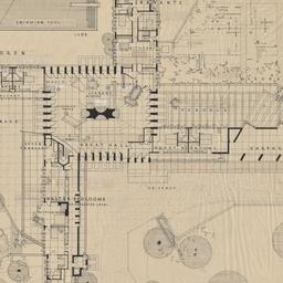 Grounds, first floor plan f...