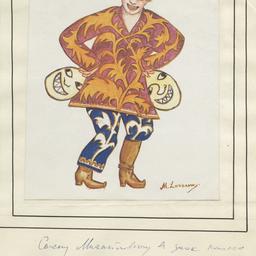 Costume drawing by Mikhail ...