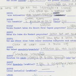 Western questionnaire, answ...