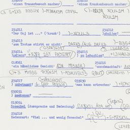 Western questionnaire, answ...