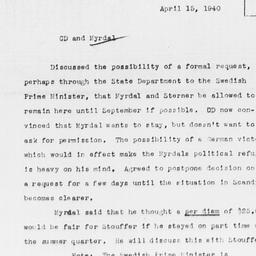 Memorandum from Charles Dol...