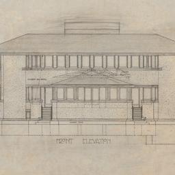 Working drawing #5: Front e...