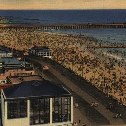 Boardwalk, Beach and Steamb...