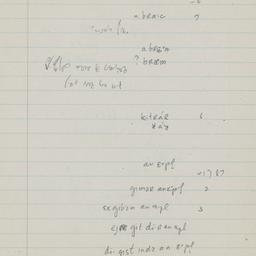 Eastern questionnaire, blue...