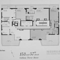 153 E. 57 Street, Plan Of 2...