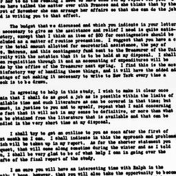 Letter from Melville J. Her...