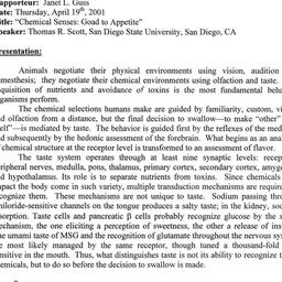 Minutes, 2001-04-19. Appeti...