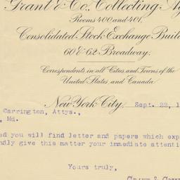 Grant & Co. Collecting ...