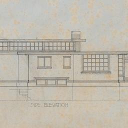 Working drawing #7: Side el...