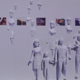 Model, wall display.