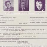 James Cone oversize flyers ...