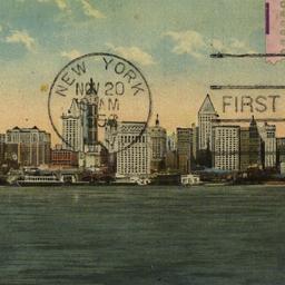 Sky Line of New York City
