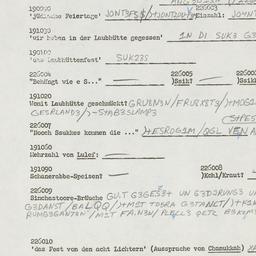 Western questionnaire, answ...