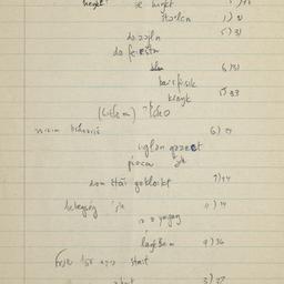 Eastern questionnaire, blue...