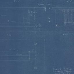 Dining, library table plan,...