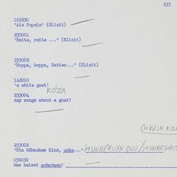 Western questionnaire, answ...