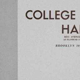 College Hall, 3211 Avenue I