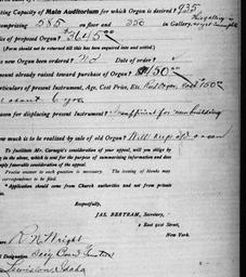 Carnegie Church Organs, Lew...