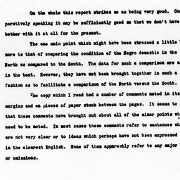 Memorandum from A.J. Jaffe ...