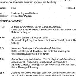 Schedules, Studies in Relig...