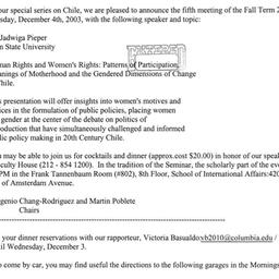Announcements, 2003-12-04. ...