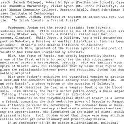 Minutes, 2000-12-01. Irish ...