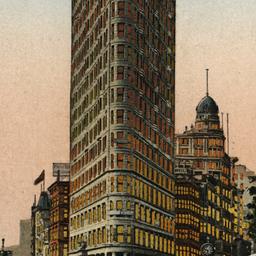 Flat Iron Building, New York.