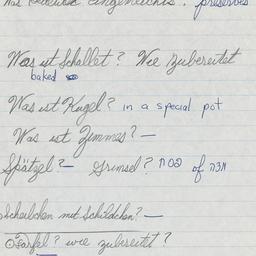 Western questionnaire, answ...