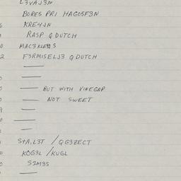 Western questionnaire, answ...