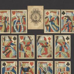 Standard deck with French s...
