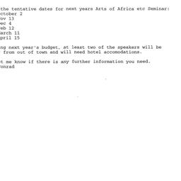 Correspondence, 2004-04-22....
