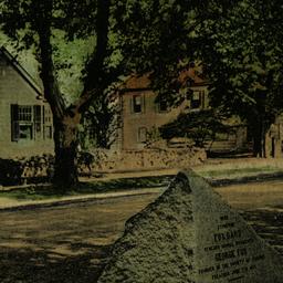 Stone Marking Location of t...