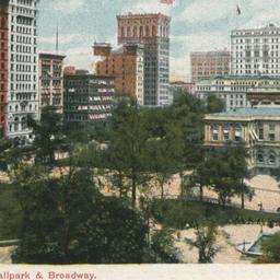 New York, City Hall Park &a...