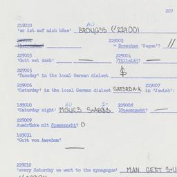 Western questionnaire, answ...