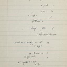 Eastern questionnaire, blue...