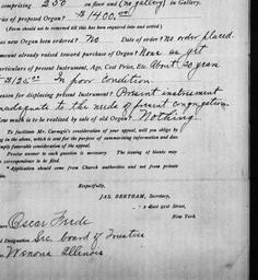 Carnegie Church Organs, Wen...