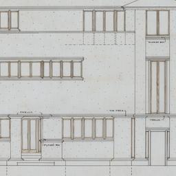 Entrance elevation