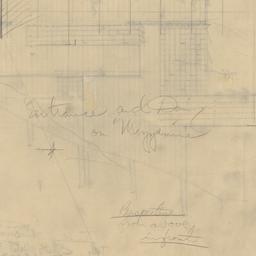 Exterior elevation [verso]