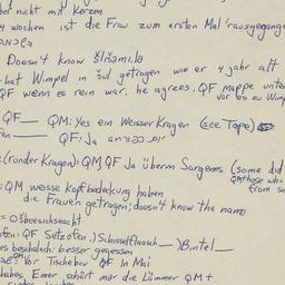 Western questionnaire, answ...