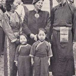 Pearl S. Buck at opening of...