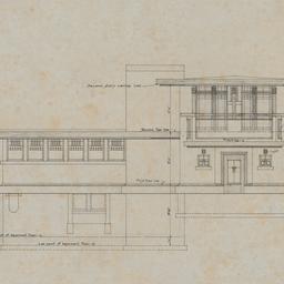 Working drawing #4: Front (...