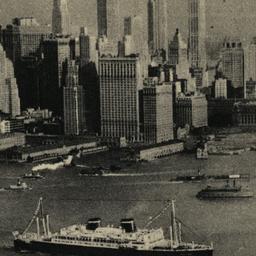 [Skyline of downtown Manhat...