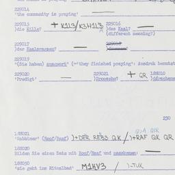 Western questionnaire, answ...