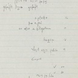 Eastern questionnaire, blue...