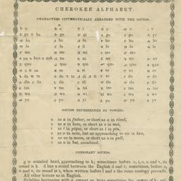 Cherokee alphabet