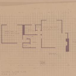 Second floor plan