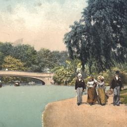 Central Park; Lake and Bow ...