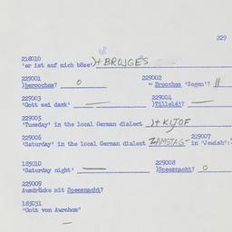 Western questionnaire, answ...