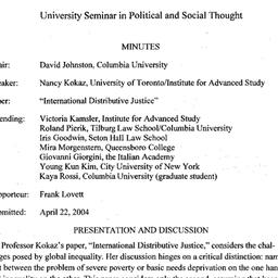 Minutes, 2004-04-04. Studie...