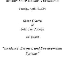 Announcements, 2001-04-10. ...
